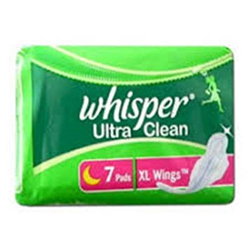 WHISPER ULTRA CLEAN XL 7 PADS.